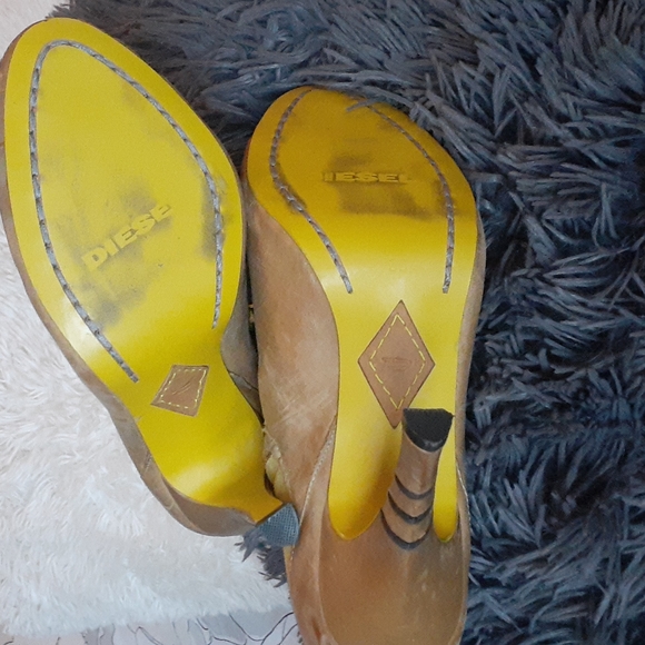 Diesel Ankle Boots Leather and Suede sz 6.5 - Picture 9 of 11